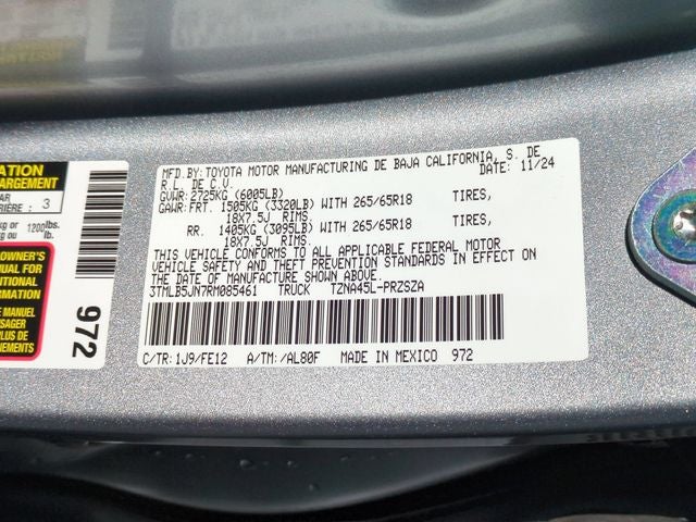2024 Toyota Tacoma TRD Sport