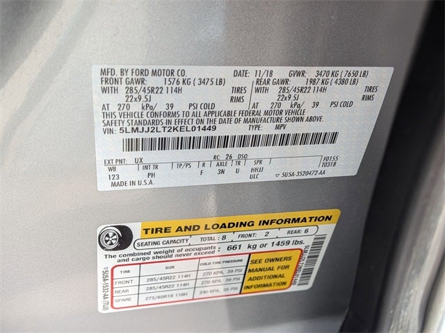 2019 Lincoln Navigator Reserve Reserve