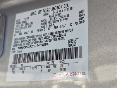 2020 Ford Transit Connect XLT