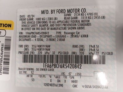 2024 Ford Mustang GT Premium