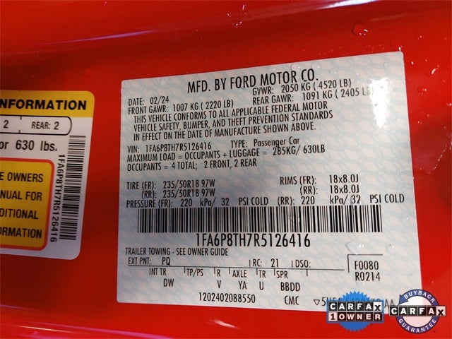 2024 Ford Mustang EcoBoost