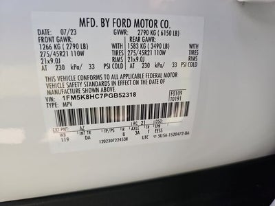 2023 Ford Explorer Platinum