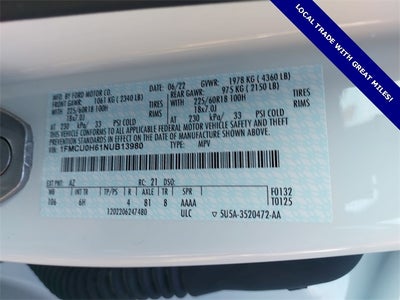 2022 Ford Escape SEL