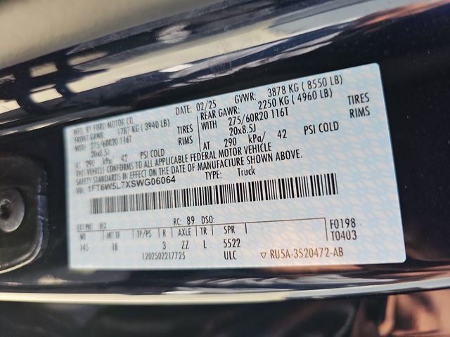 2025 Ford F-150 Lightning Lariat
