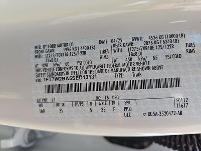 2025 Ford F-250SD XLT