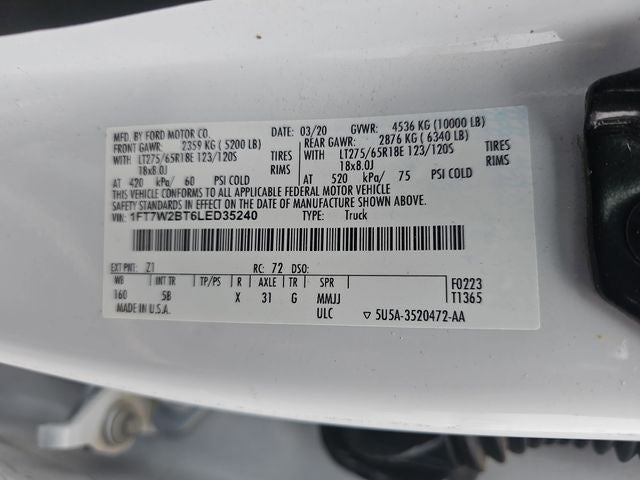 2020 Ford F-250SD Lariat