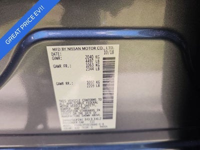 2019 Nissan Leaf SV
