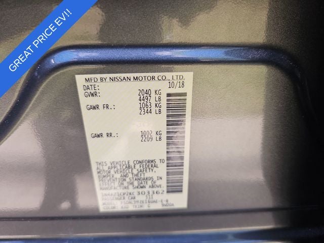 2019 Nissan Leaf SV