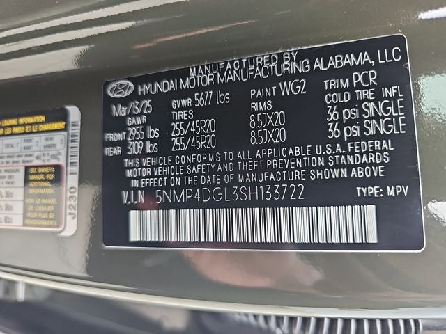 2025 Hyundai Santa Fe Limited