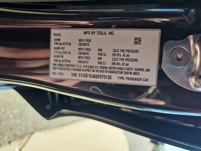 2025 Tesla Model 3 Long Range