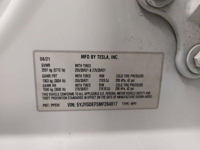 2021 Tesla Model Y Performance