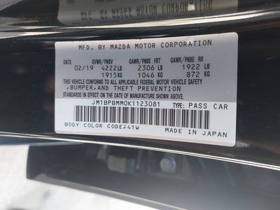 2019 Mazda Mazda3 Preferred
