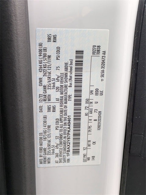 2023 Ford Transit-350 XLT