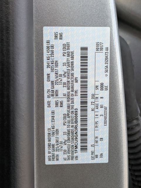 2024 Ford Escape Active