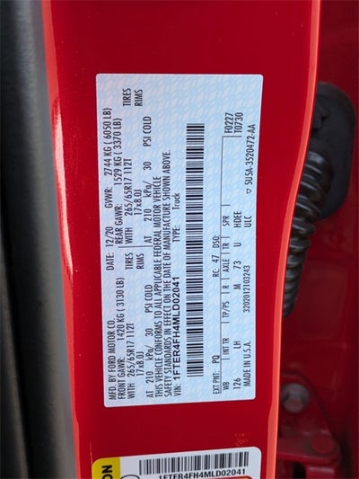 2021 Ford Ranger XLT