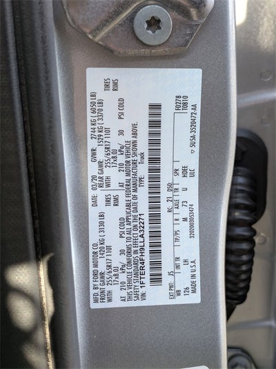 2020 Ford Ranger XLT