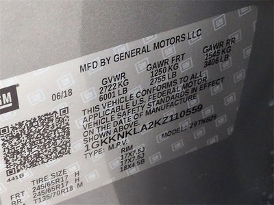 2019 GMC Acadia SLE-1