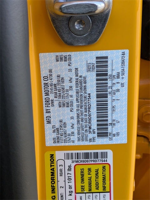 2023 Ford Bronco Sport Badlands