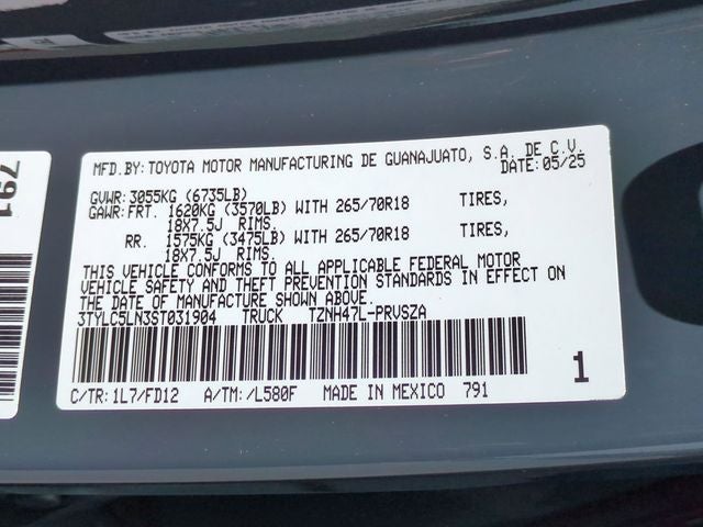 2025 Toyota Tacoma Hybrid TRD Sport