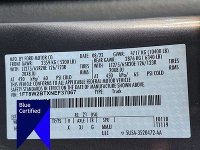 2022 Ford F-250SD Lariat