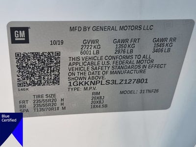 2020 GMC Acadia Denali