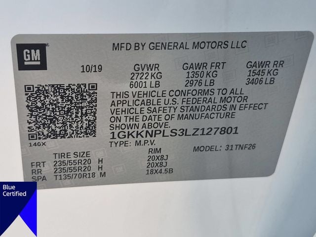 2020 GMC Acadia Denali