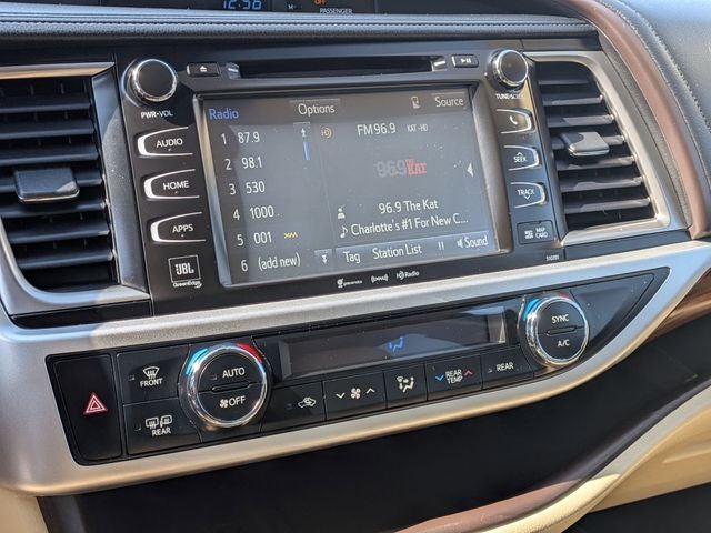 2019 Toyota Highlander Limited Platinum