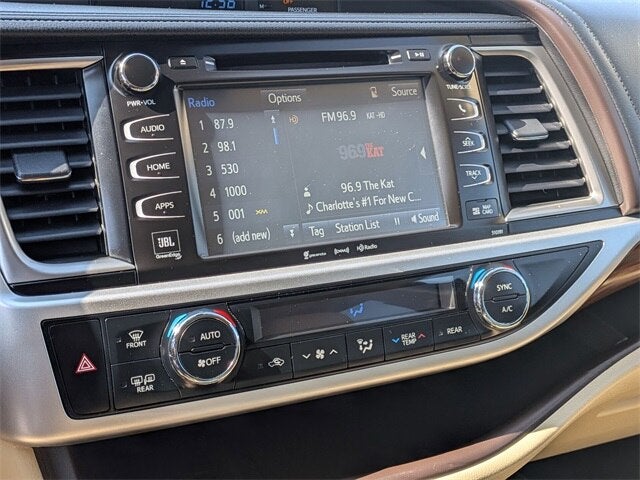 2019 Toyota Highlander Limited Platinum