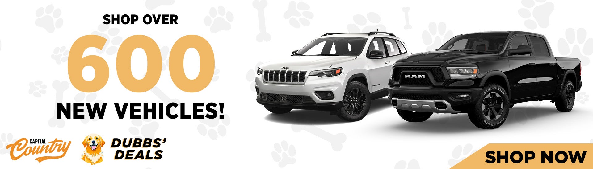 Shop Over 600 New Vehicles!